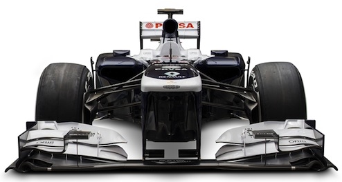 ウィリアムズFW35前面