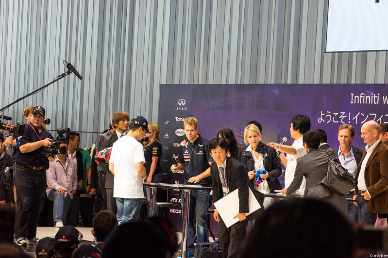 セバスチャン・ベッテル トークショー