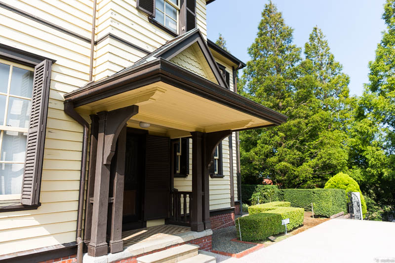 外交官の家 出口