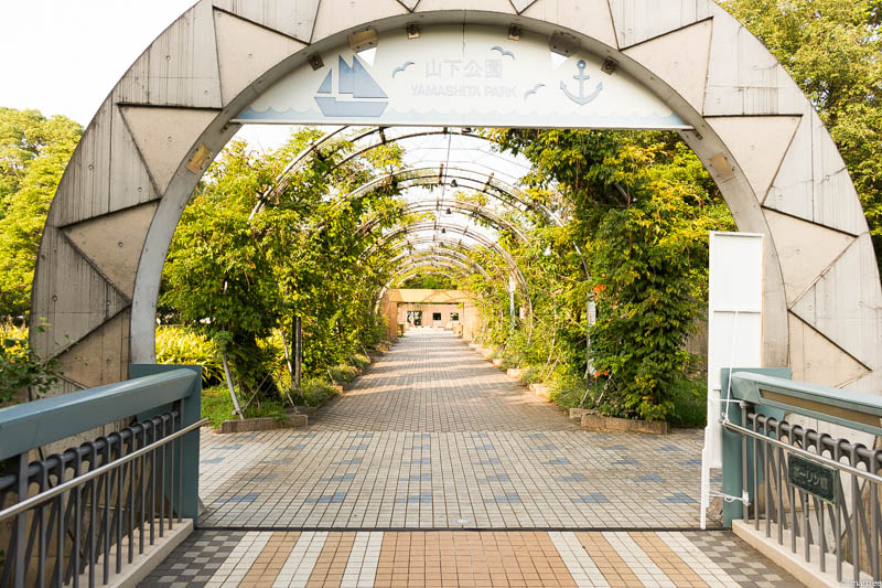 山下公園 入り口