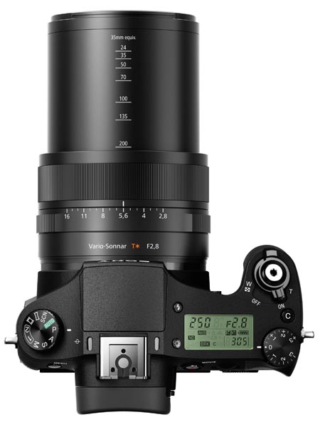 サイバーショットDSC-RX10 上面