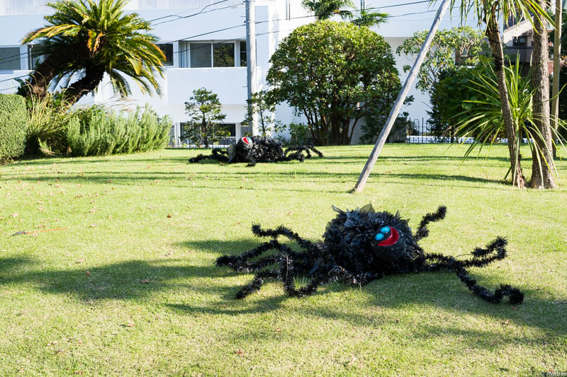 山手111番館 ハロウィーン仕様庭