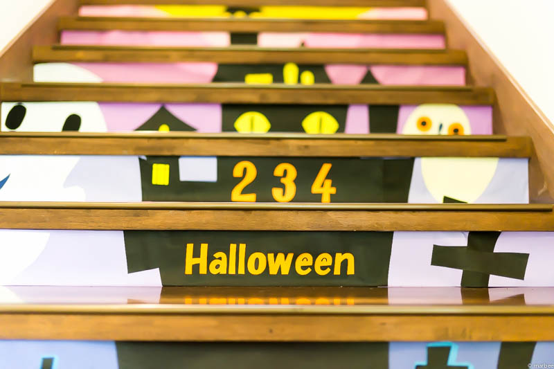 山手234番館 ハロウィーン仕様階段
