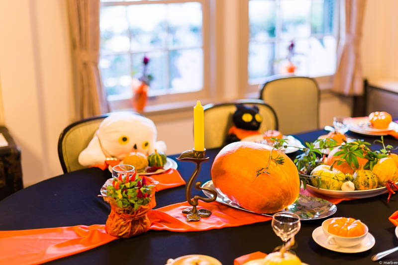 山手234番館 ハロウィーン仕様テーブル
