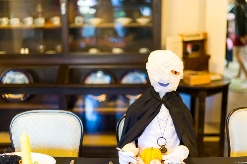 山手234番館 ハロウィーン仕様テーブル