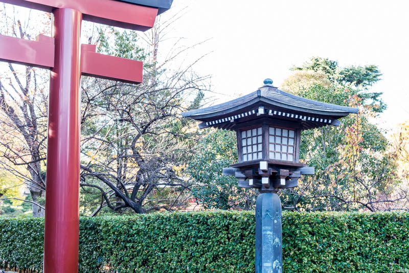 根津神社入り口