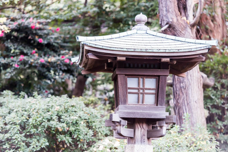 根津神社 灯籠