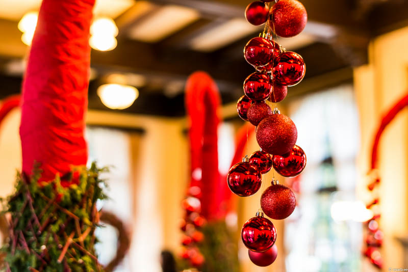 ベーリック・ホール クリスマスの飾り付け