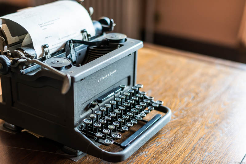 ベーリック・ホール タイプライター