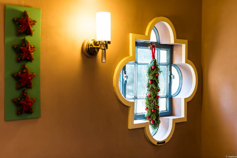 ベーリック・ホール クリスマスの飾り付け