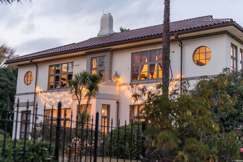 港の見える丘公園 夕景