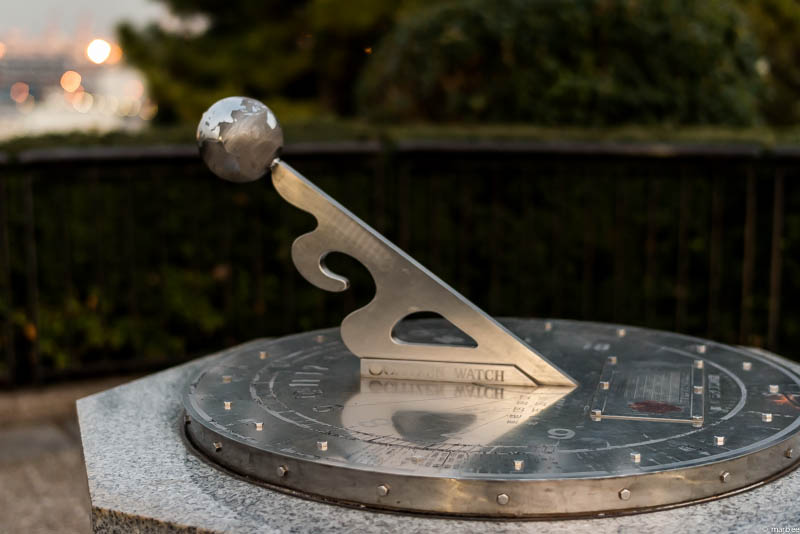 港の見える丘公園 夕景