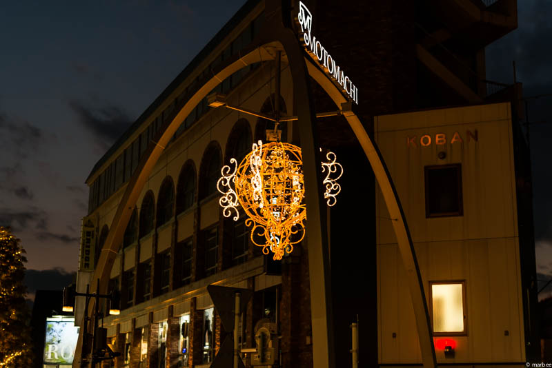 元町商店街 夜景