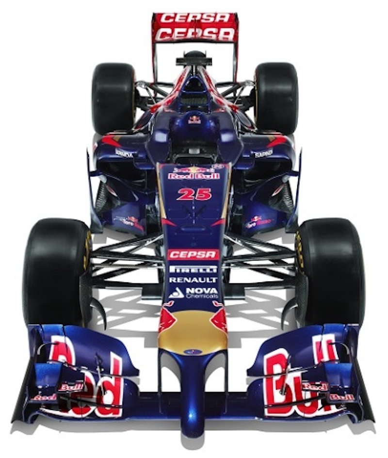 トロ・ロッソ STR9 上面