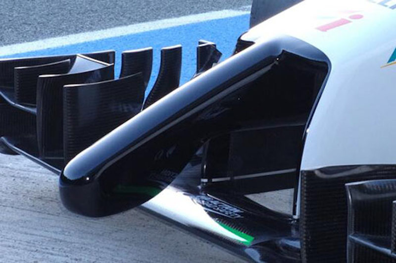 フォース・インディア VJM07 天狗鼻ノーズ