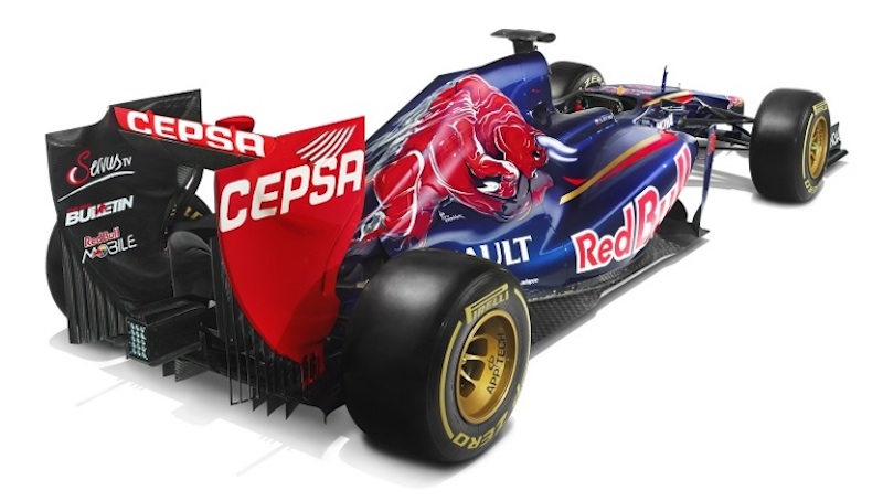 トロ・ロッソ STR9 後面
