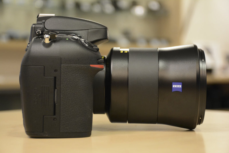 Zeiss OTUS 55mm F1.4 Distagon T* ZF.2 NikonFマウント 側面