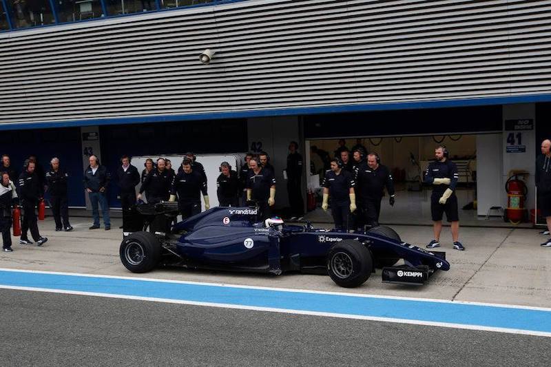 ウィリアムズ FW36 側面