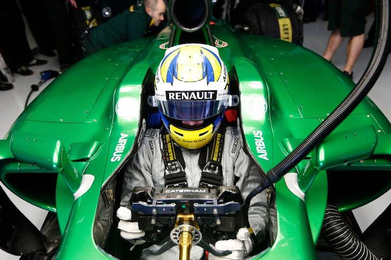 ケータハム CT05 コックピット