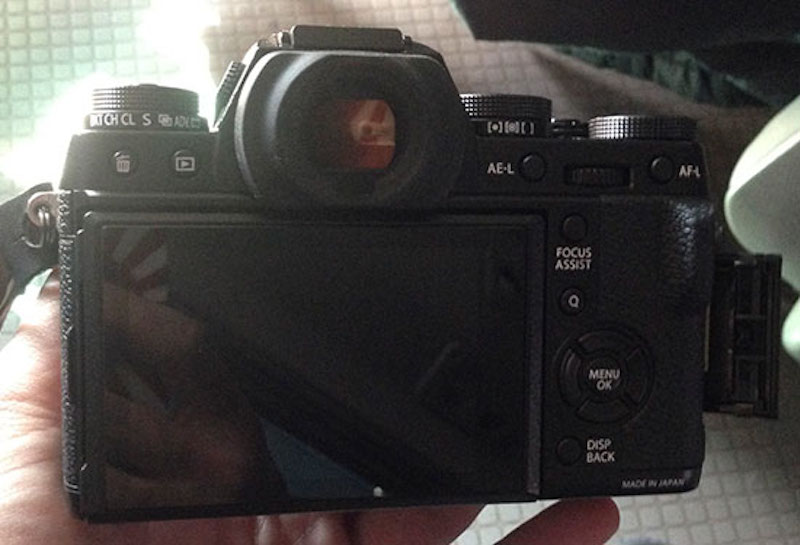 FUJIFILM X-T1 背面