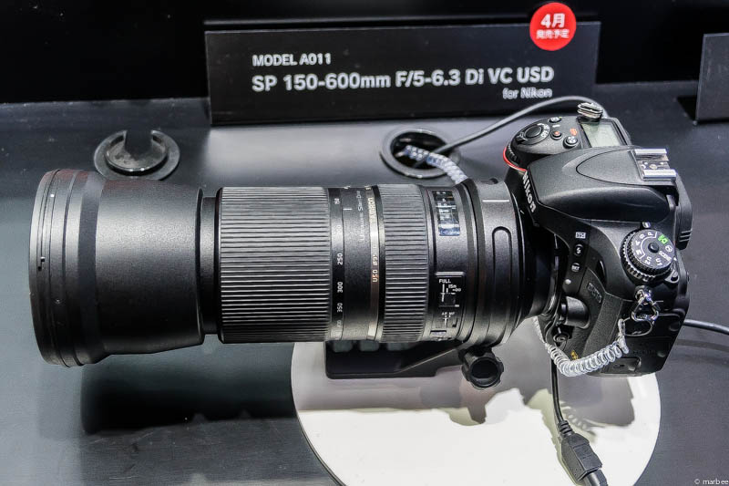 TAMRON SP 150-600mm F5-6.3 Di VC USD 側面