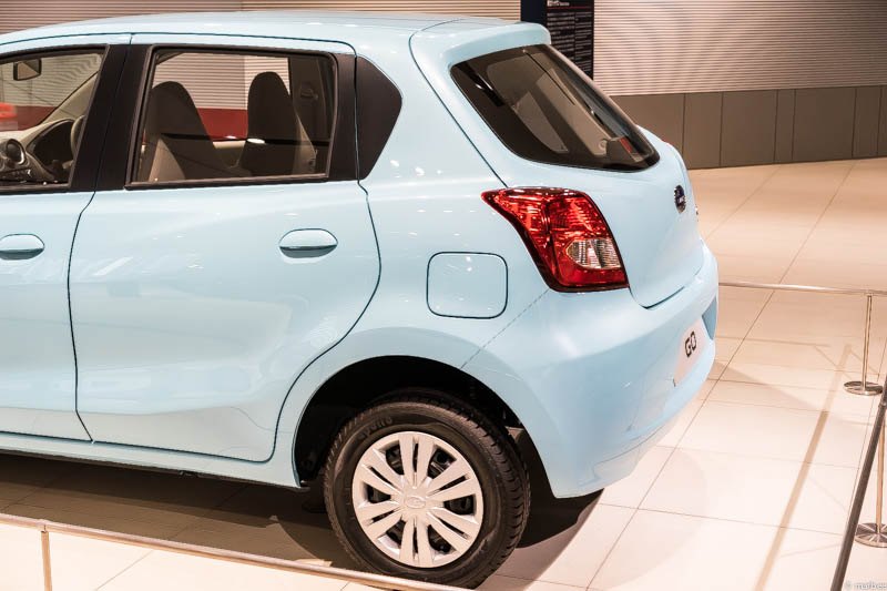 DATSUN GO 後側面