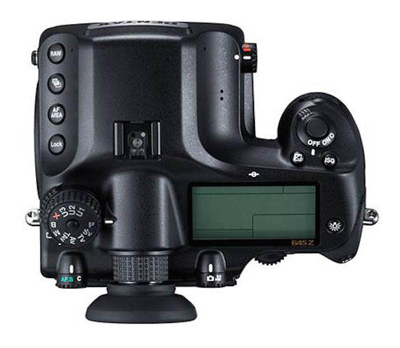 Pentax 645z 上面