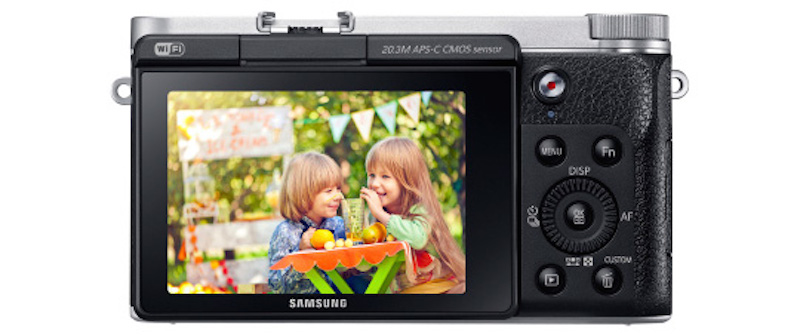 Samsung SMART NX3000 背面