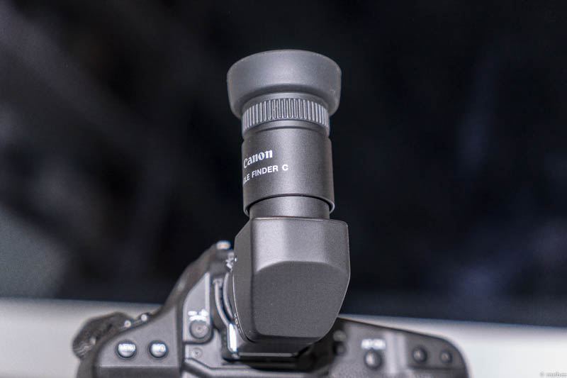 1DX アングルファインダー 装着時