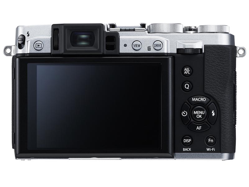FUJIFILM X30 背面