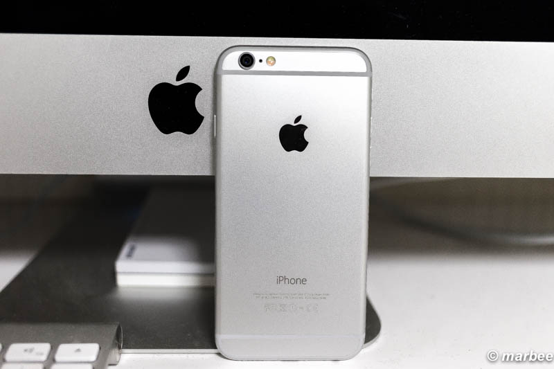 iPhone6 シルバー 背面