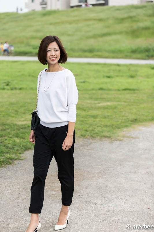 鹿嶋柚子 立ち姿