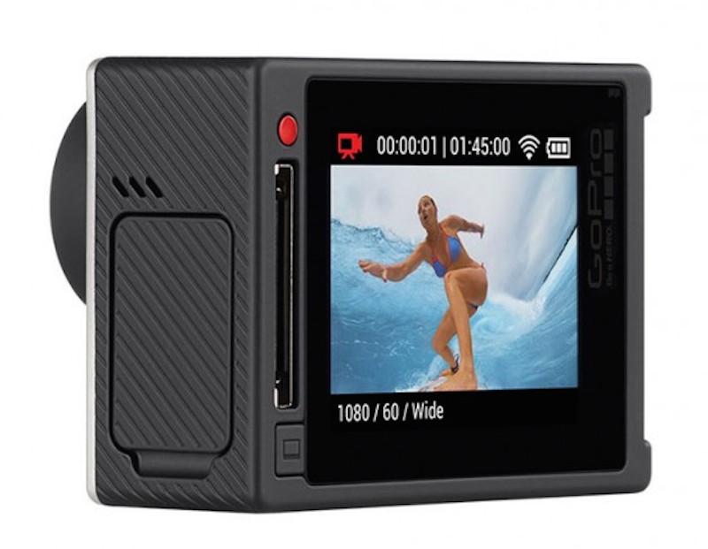 GoPro Hero 4 左側面