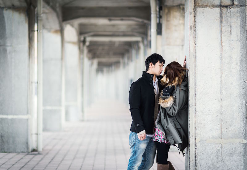 この傲慢な女め…でも嫌いじゃないぜ（） ［モデル：大川竜弥］