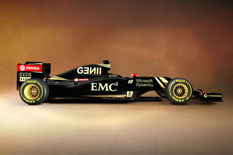 ロータス E23 側面