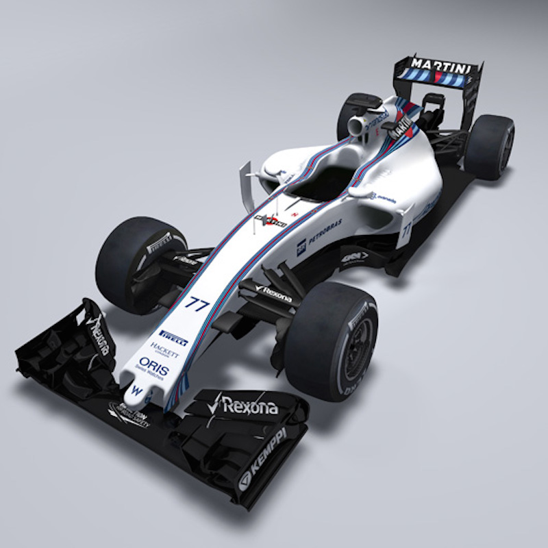 ウィリアムズ FW37上面