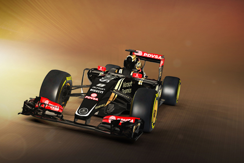 ロータス E23 斜め上