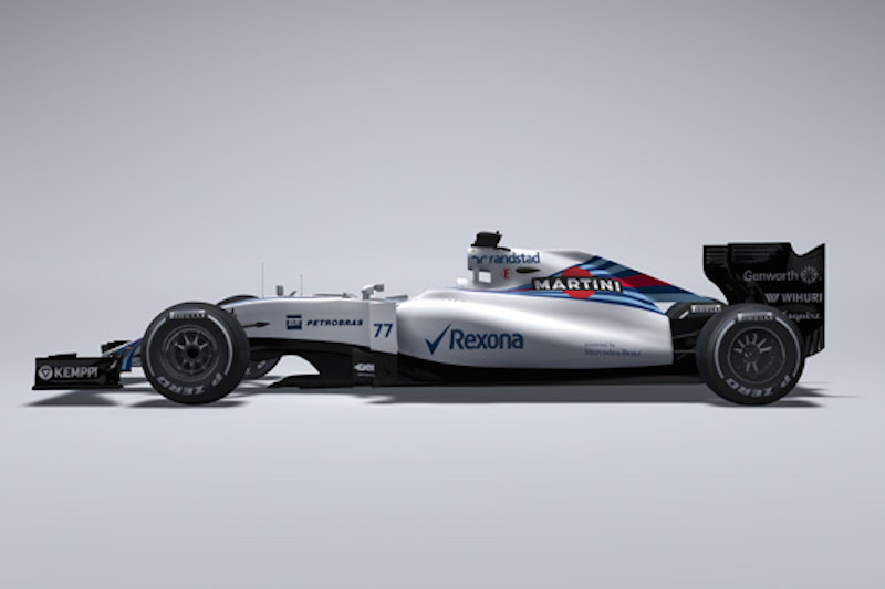 ウィリアムズ FW37側面