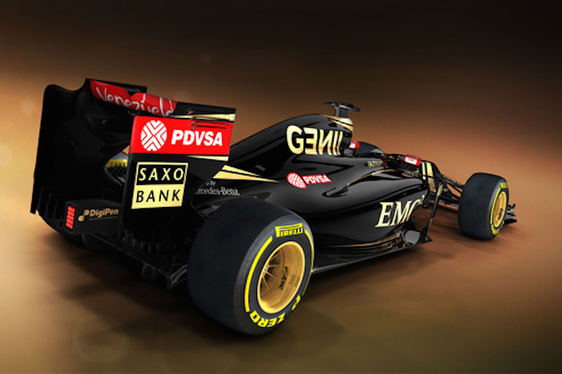 ロータス E23 後面