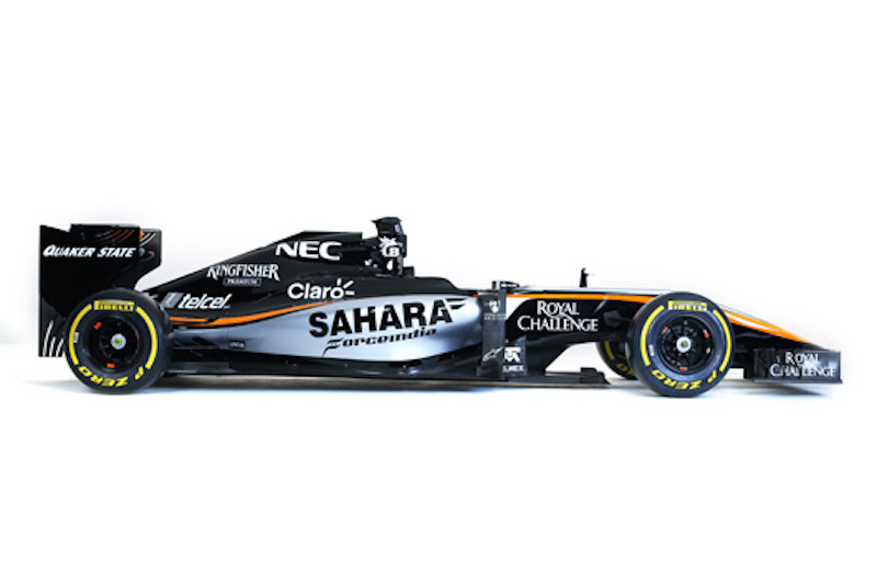 フォース・インディア VJM08 側面