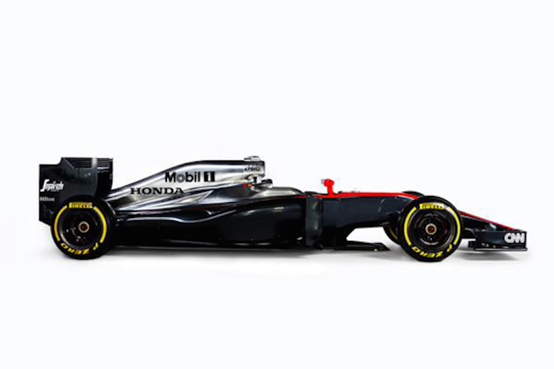 マクラーレン・ホンダ MP4-30 側面