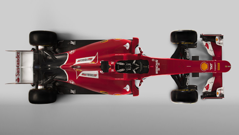 フェラーリ SF15-T 上面