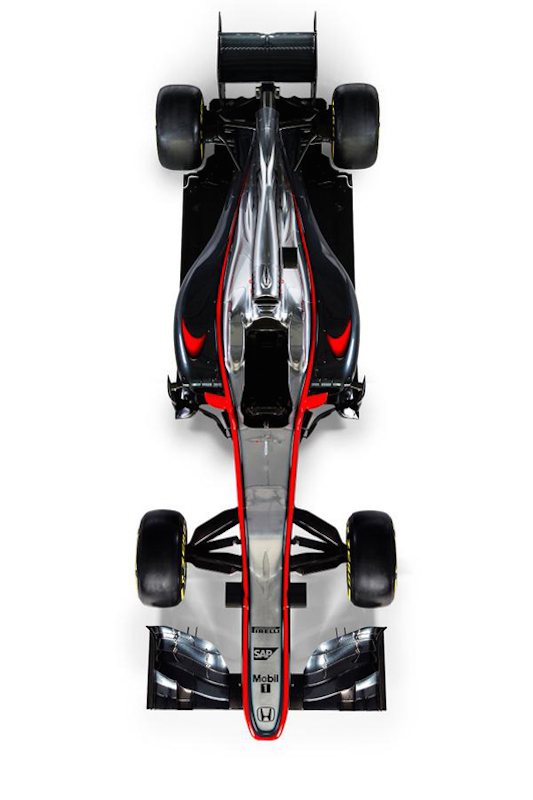 マクラーレン・ホンダ MP4-30 上面