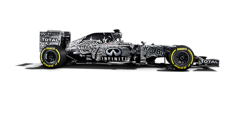 レッドブル RB11 側面