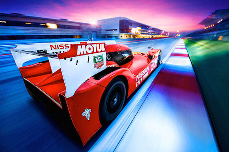 Nissan GT-R LM NISMO 背面
