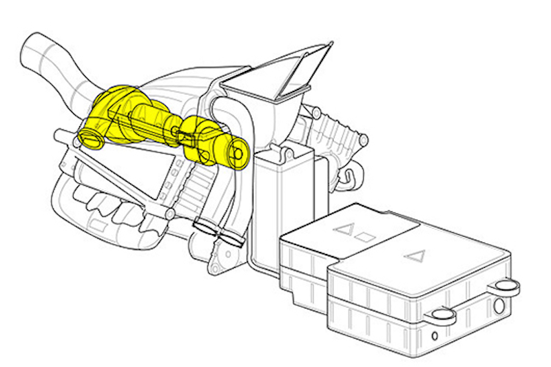 F1 ホンダパワーユニット 構造
