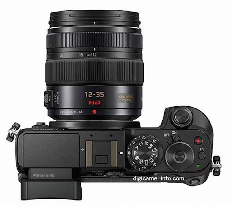 Panasonic DMC-GX8 上面