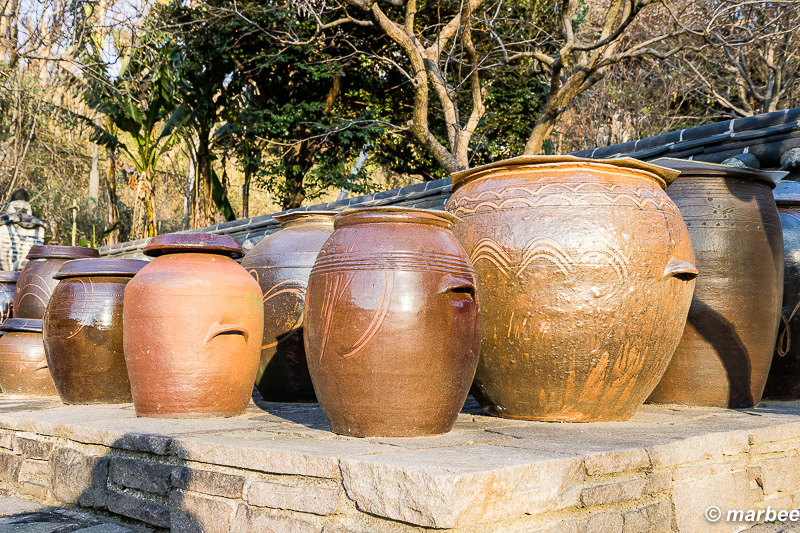 キムチを作る壺