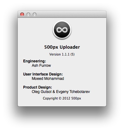 500pxUploader 500pxUploader