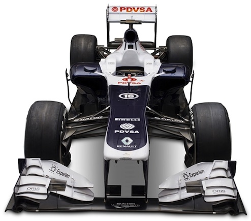 ウィリアムズFW35上面